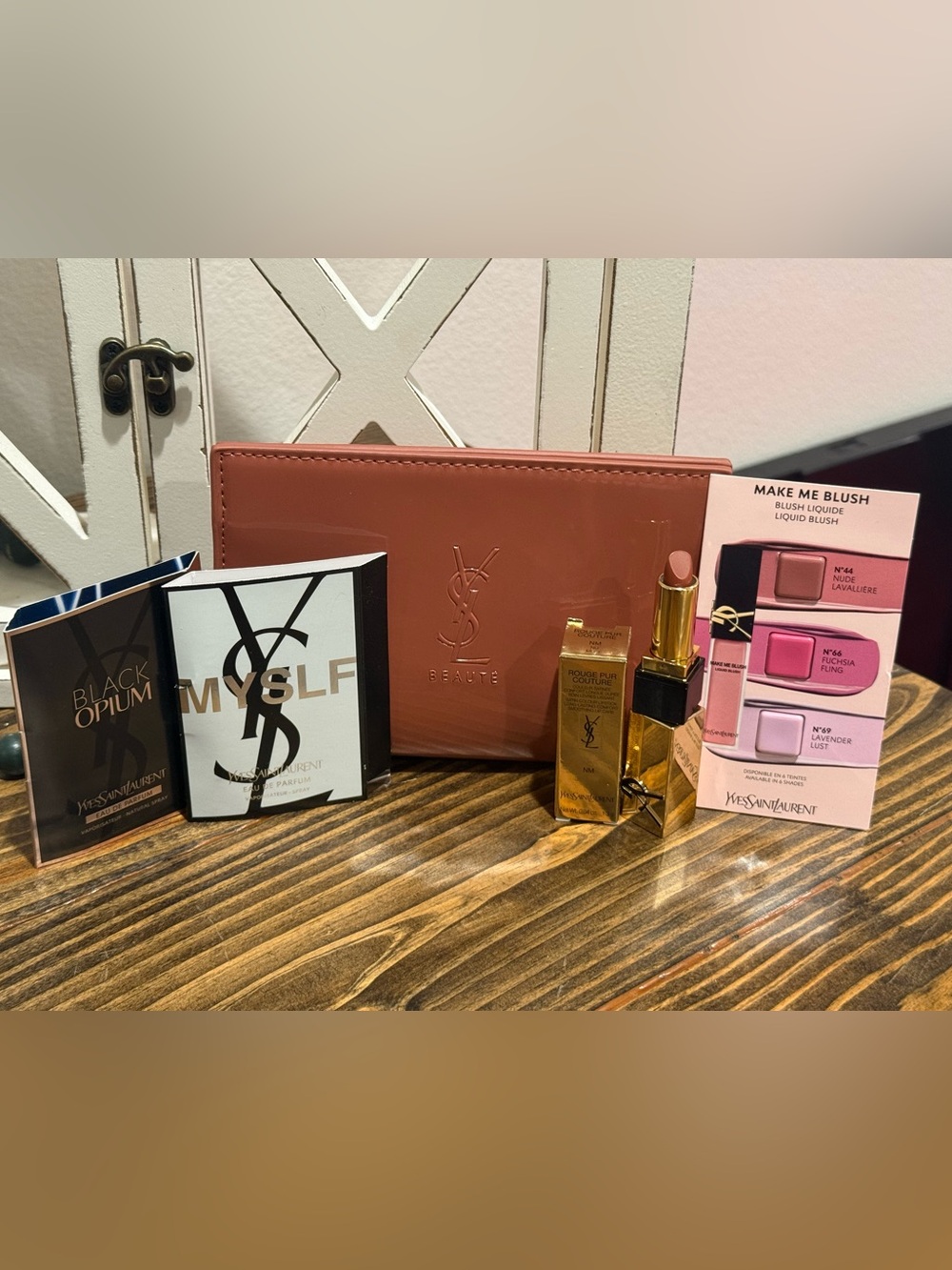 Yves Saint Laurent beauty bag bundle